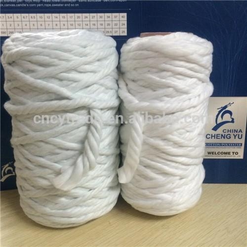 Super white water absorption fancy mop yarn microfiber